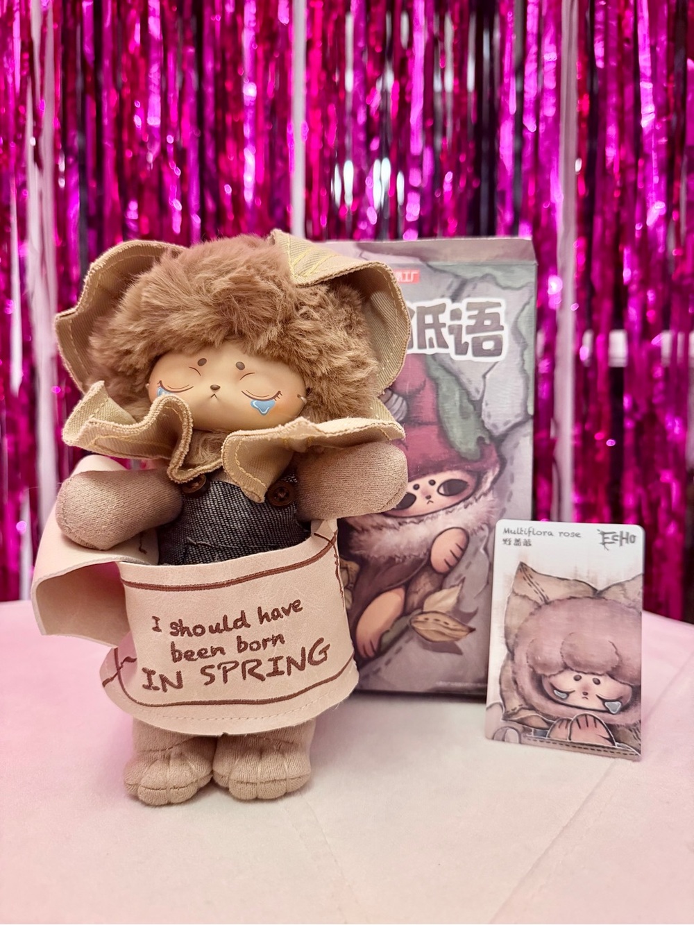 Echo Forest Whisper Series Plush Blind Box-Multiflora Rose